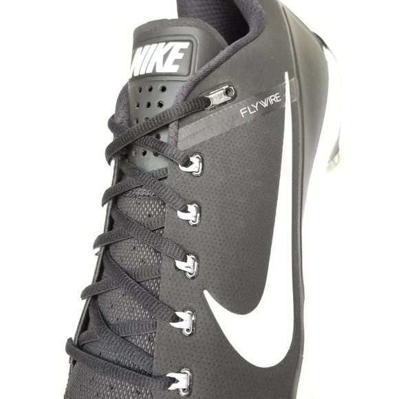 New Nike Max Air Clipper Metal Baseball Low Cleats Black 880261-010 Mens Size 14 - Picture 3 of 9